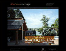 Tablet Screenshot of amanecerenellago.com